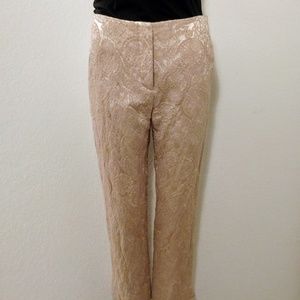 Brocade dress pants